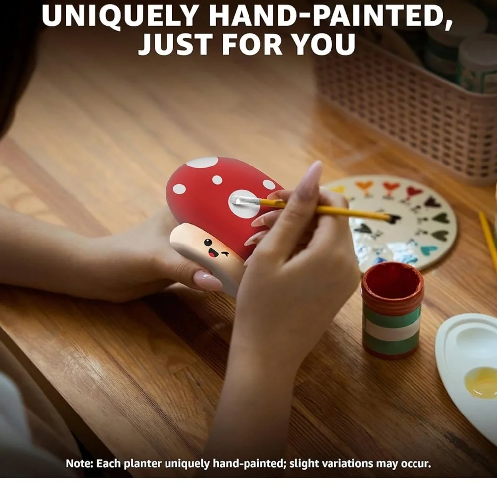 Shumiez Mushroom Planter, NIB 🍄 🌱 - Picture 3 of 16